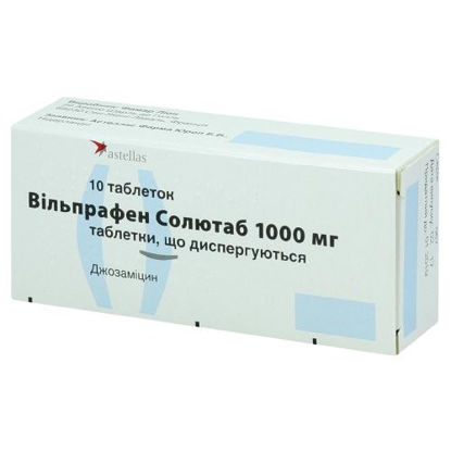 Світлина Вільпрафен Солютаб таблетки 1000 мг №10